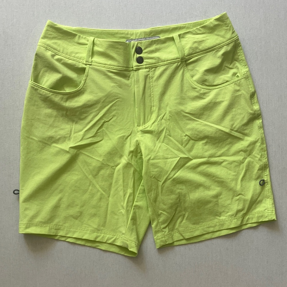 Women’s Neon lime Bermuda Shorts - Lightweight Active Style